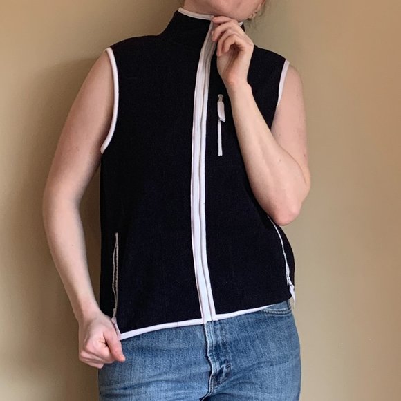 Vintage Zip-up Vest - Picture 5 of 11